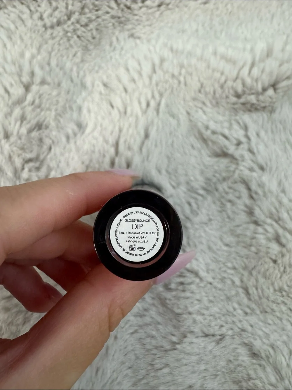 Saie Glossybounce Lip Gloss Oil — Dip (Dusty Rose)
